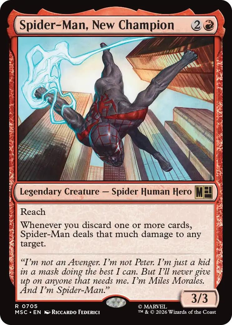 Spider-Man, New Champion (705) (MSC)