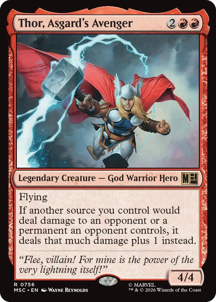 Thor, Asgard's Avenger (756) (MSC)