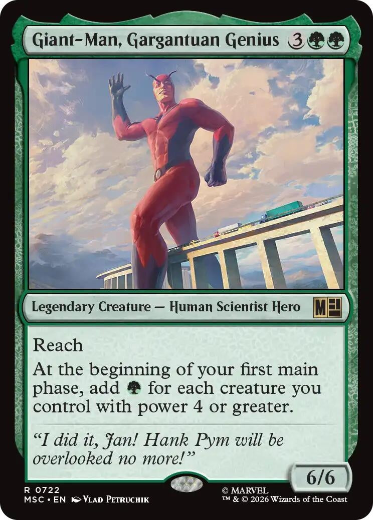 Giant-Man, Gargantuan Genius (722) (MSC)
