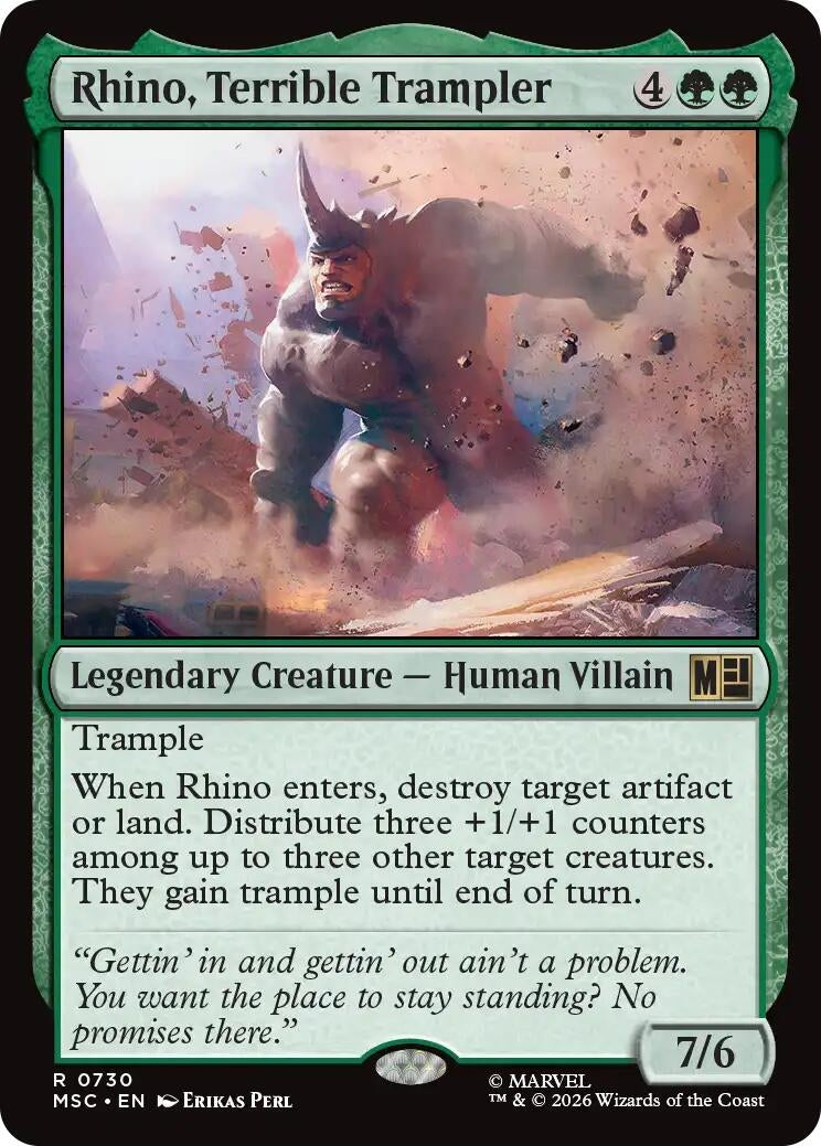 Rhino, Terrible Trampler (730) (MSC)