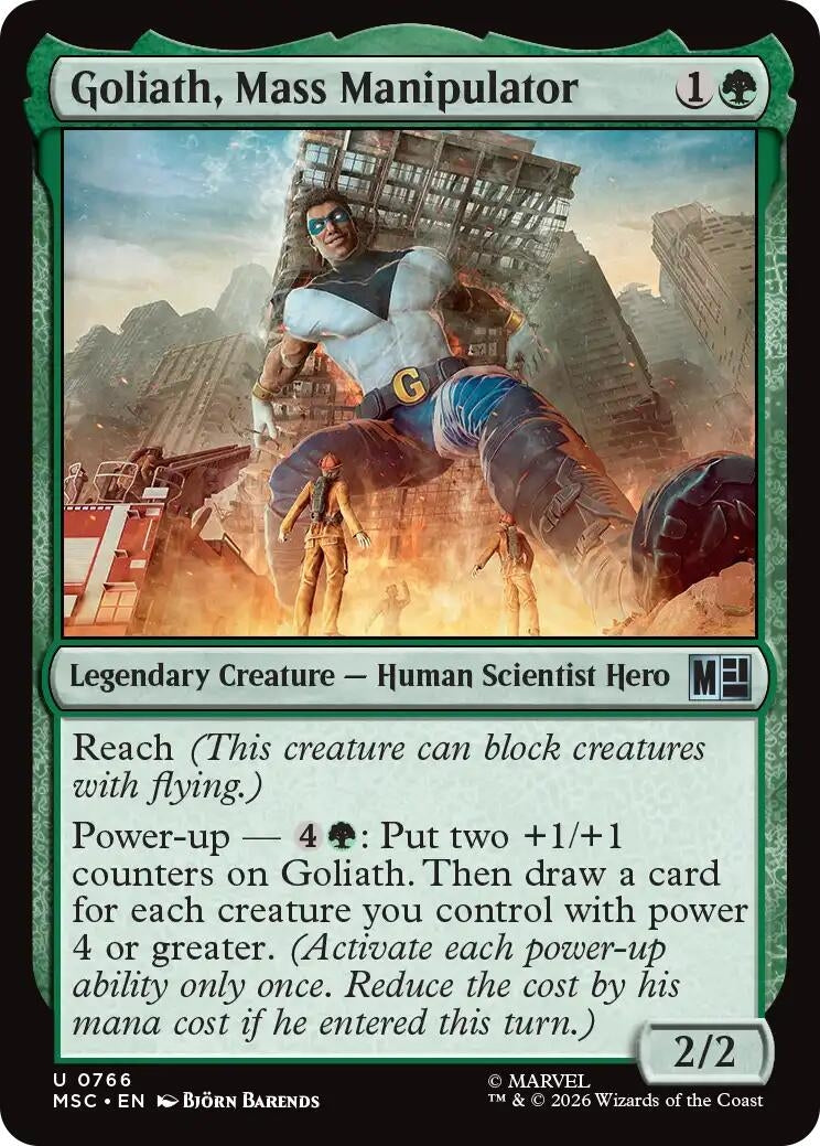Goliath, Mass Manipulator (766) (MSC)