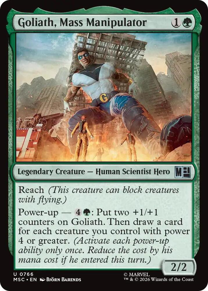 Goliath, Mass Manipulator (766) (MSC)