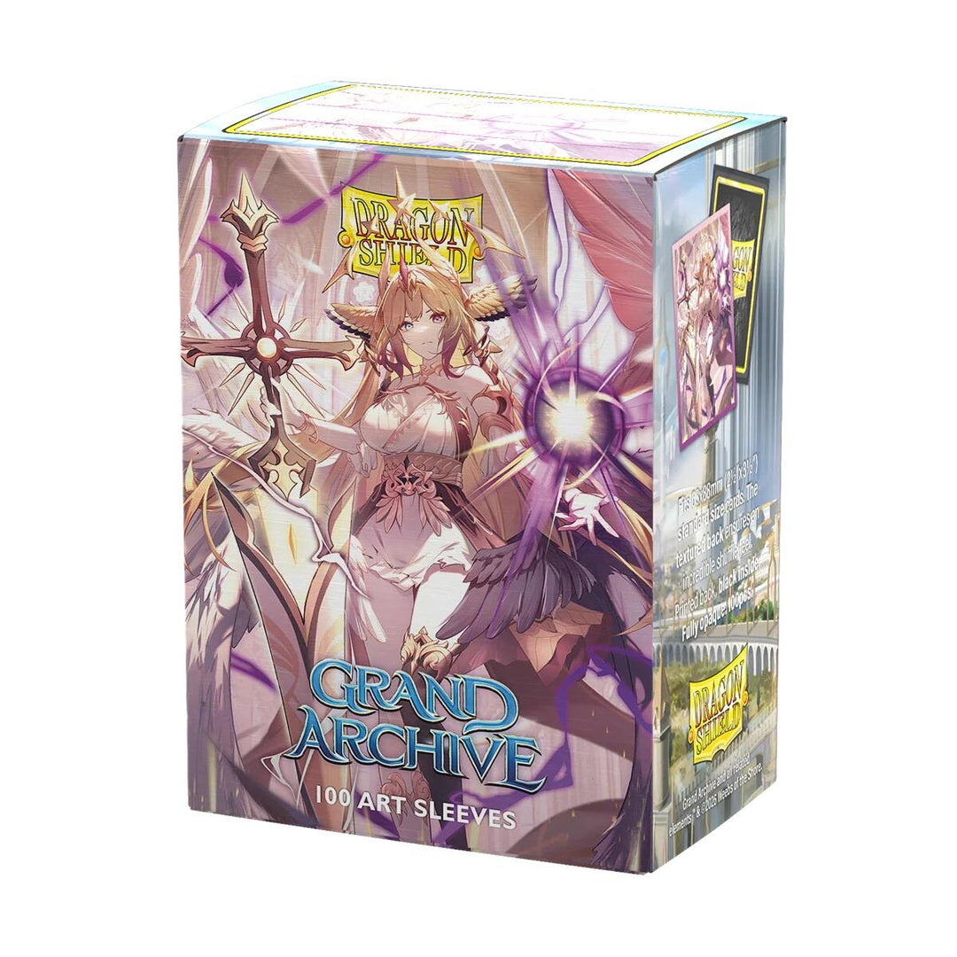 Image for Dragon Shield Grand Archive Matte Art - Haniel, Archangel of Spectra (100-Pack) - Card Sleeves