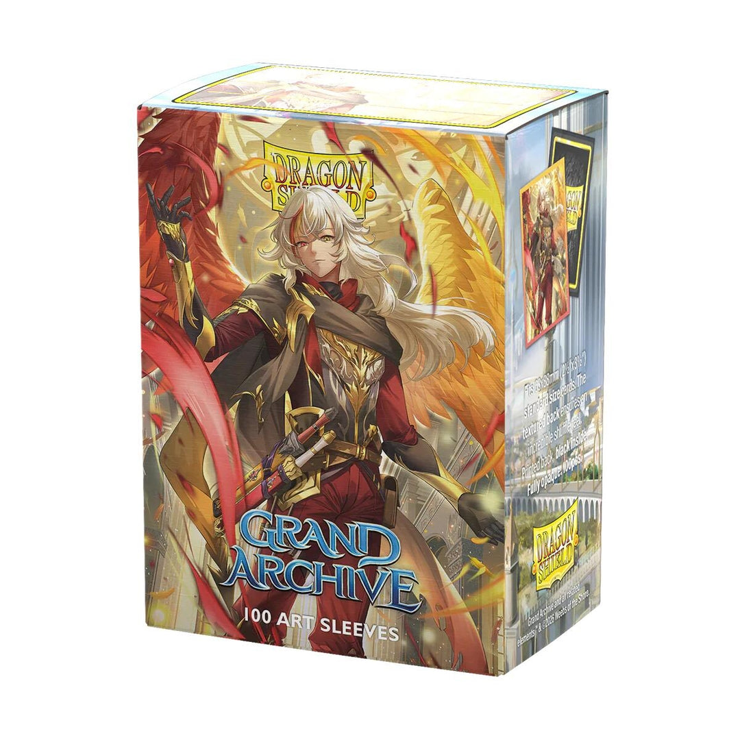 Image for Dragon Shield Grand Archive Matte Art - Azrael, Archangel of Materia (100-Pack) - Card Sleeves