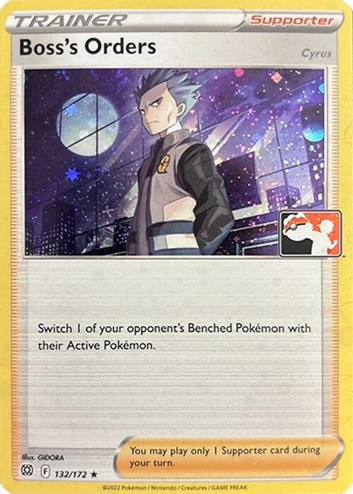 Image for Boss's Orders [Cyrus] - 132/172 (Cosmos Holo) (132/172) - Pokemon