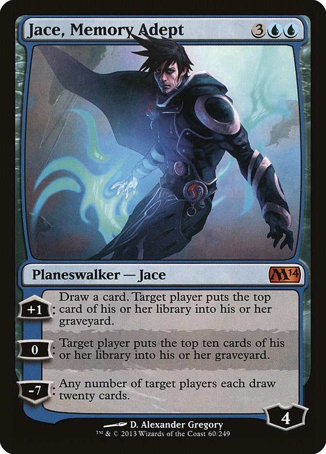 Image for Jace, Memory Adept (60) (M14) - Magic: The Gathering