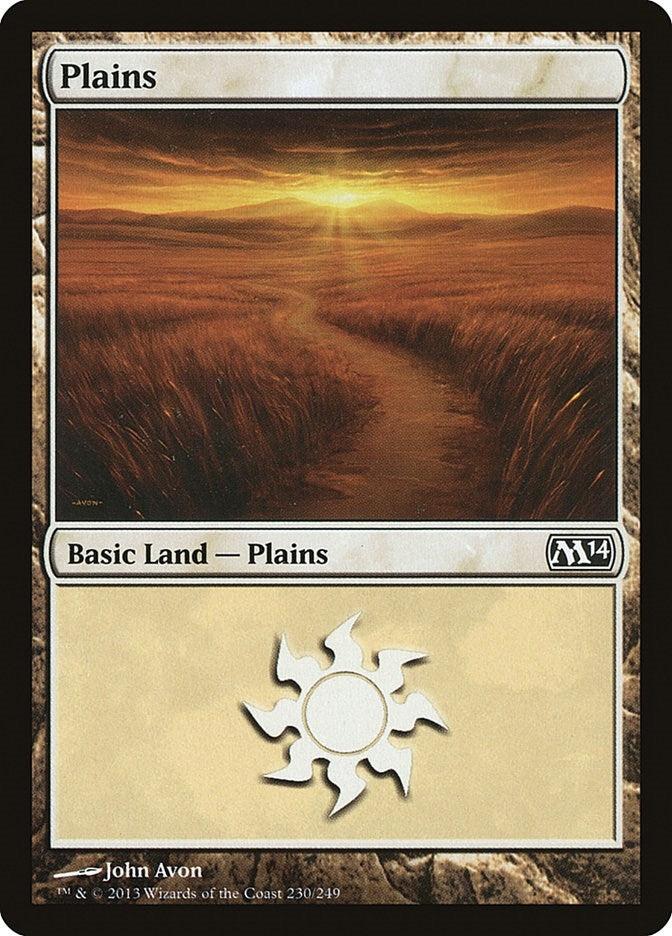 Image for Plains (230) (230) (M14) - Magic: The Gathering