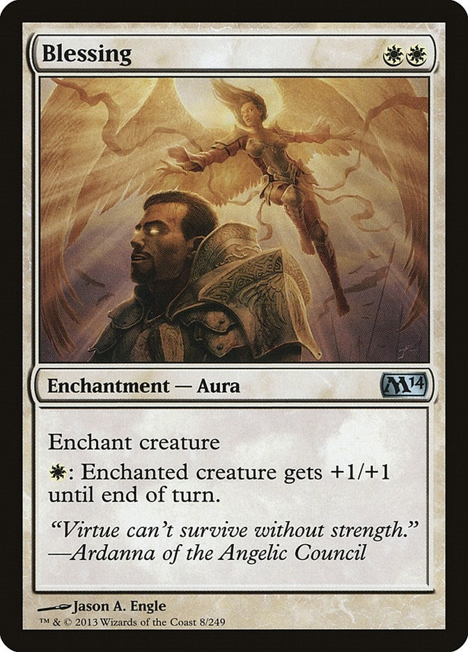 Image for Blessing (8) - Magic: The Gathering