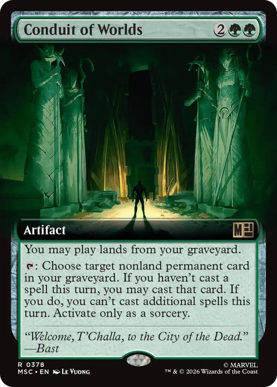 Image for Conduit of Worlds (Extended Art) (378) (MSC) - Magic: The Gathering
