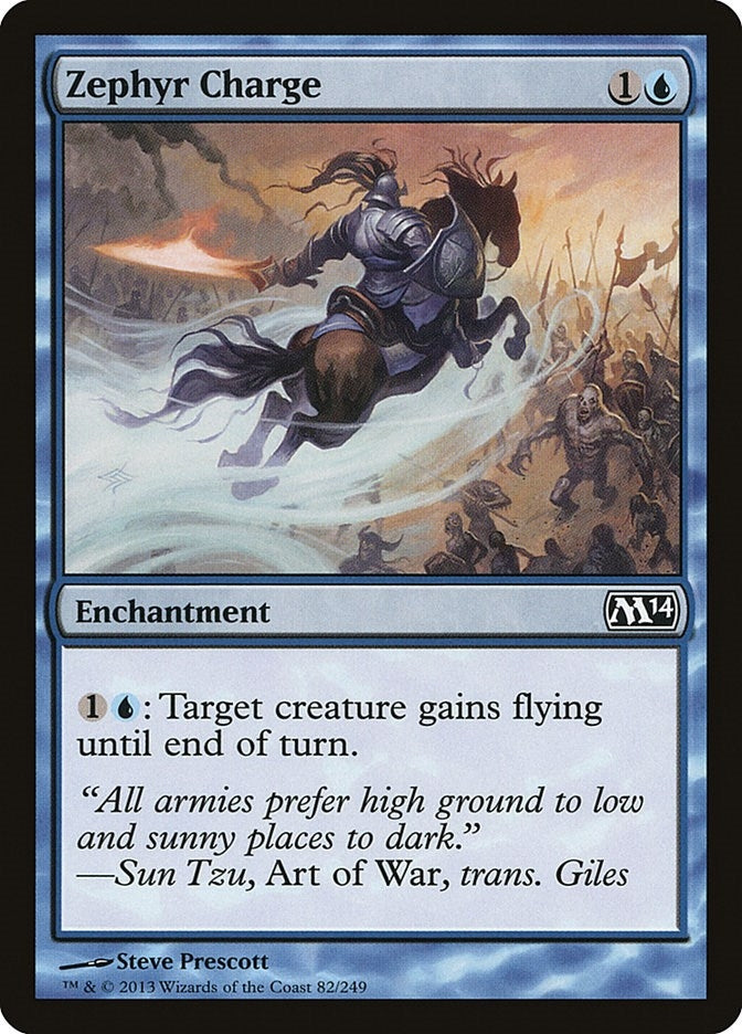 Image for Zephyr Charge (82) - Magic: The Gathering