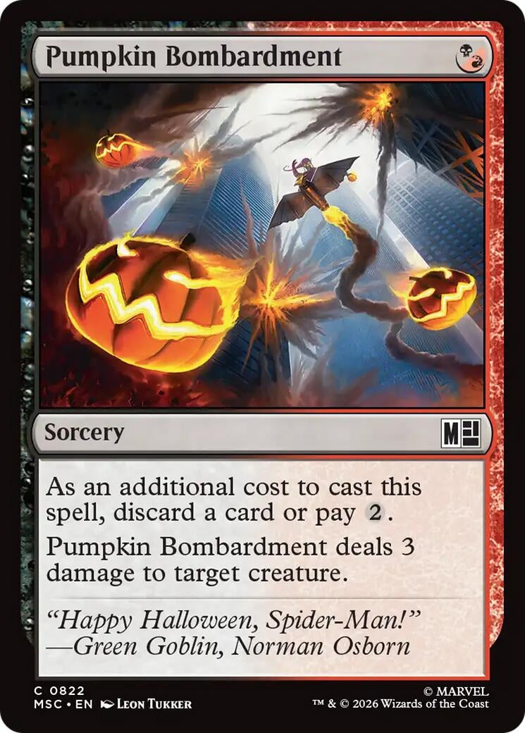 Pumpkin Bombardment (822) (MSC)