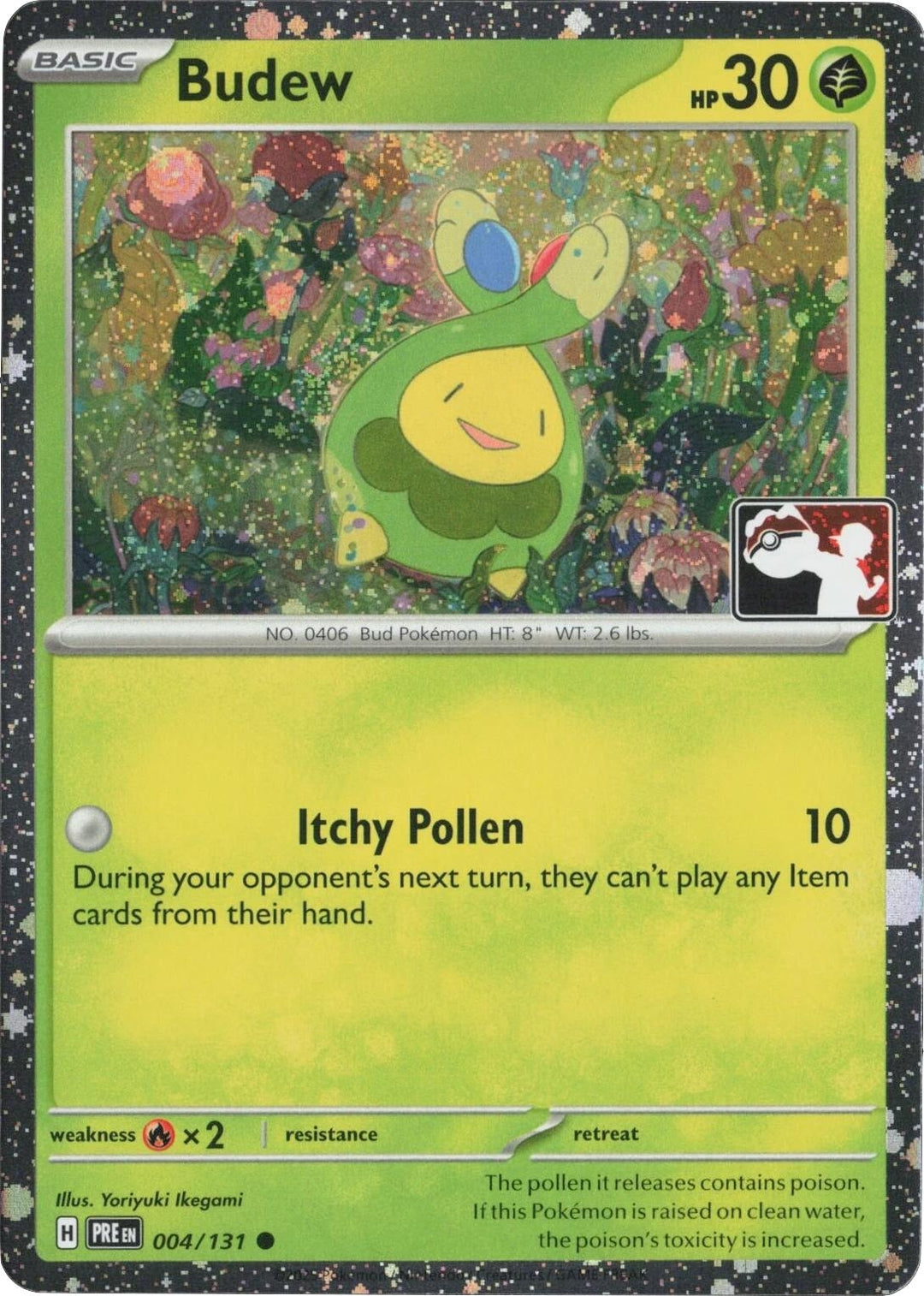Image for Budew - 004/131 (Cosmos Holo) (004/131) - Pokemon