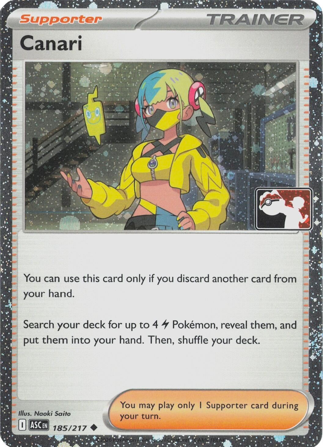 Image for Canari - 185/217 (Cosmos Holo) (185/217) - Pokemon