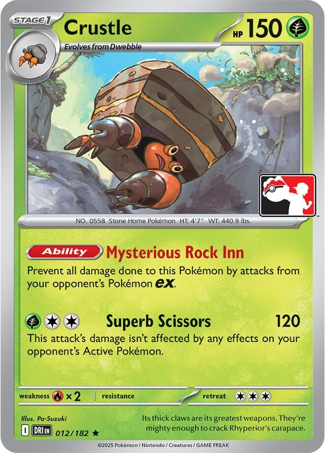 Image for Crustle (012/182) - Pokemon