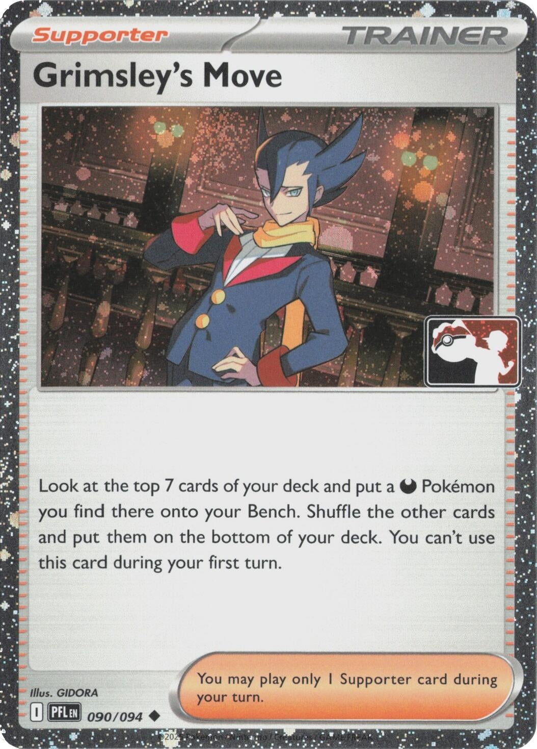 Image for Grimsley's Move - 090/094 (Cosmos Holo) (090/094) - Pokemon