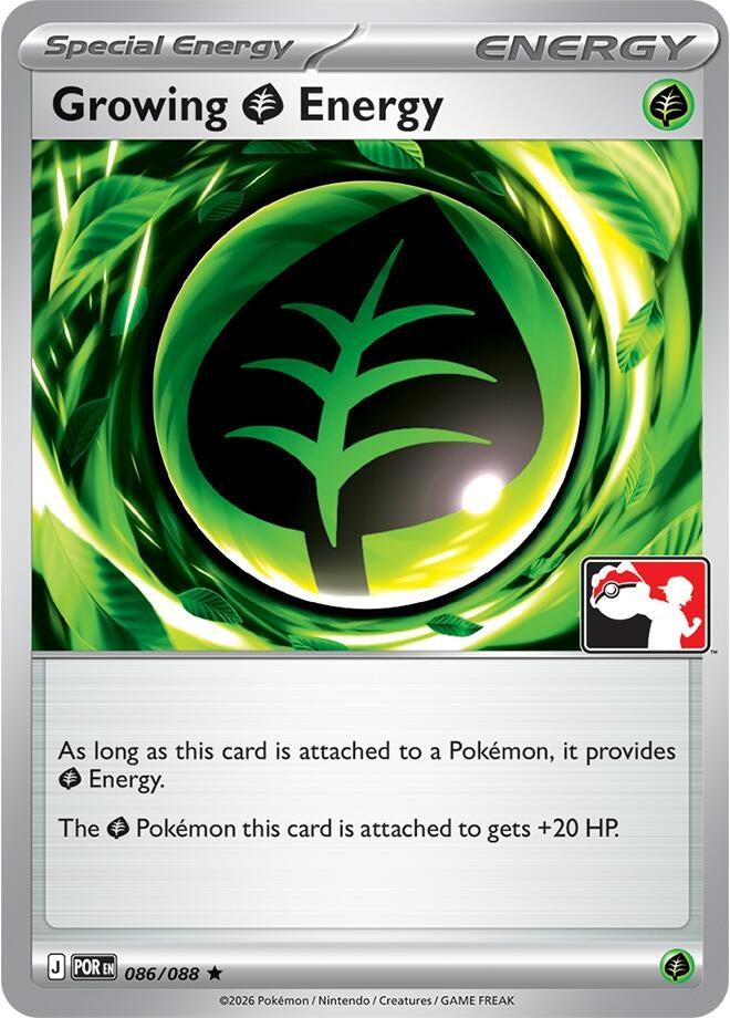 Image for Growing Grass Energy (086/088) - Pokemon