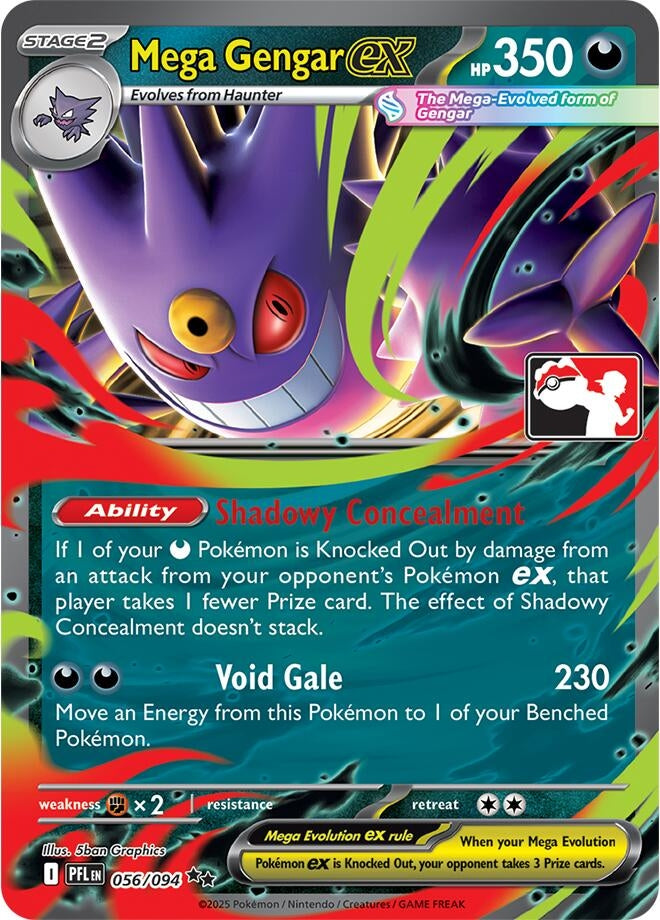 Image for Mega Gengar ex (056/094) - Pokemon