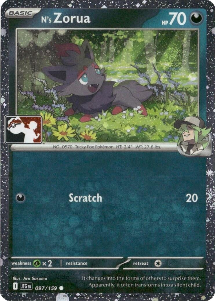 Image for N's Zorua - 097/159 (Cosmos Holo) (097/159) - Pokemon