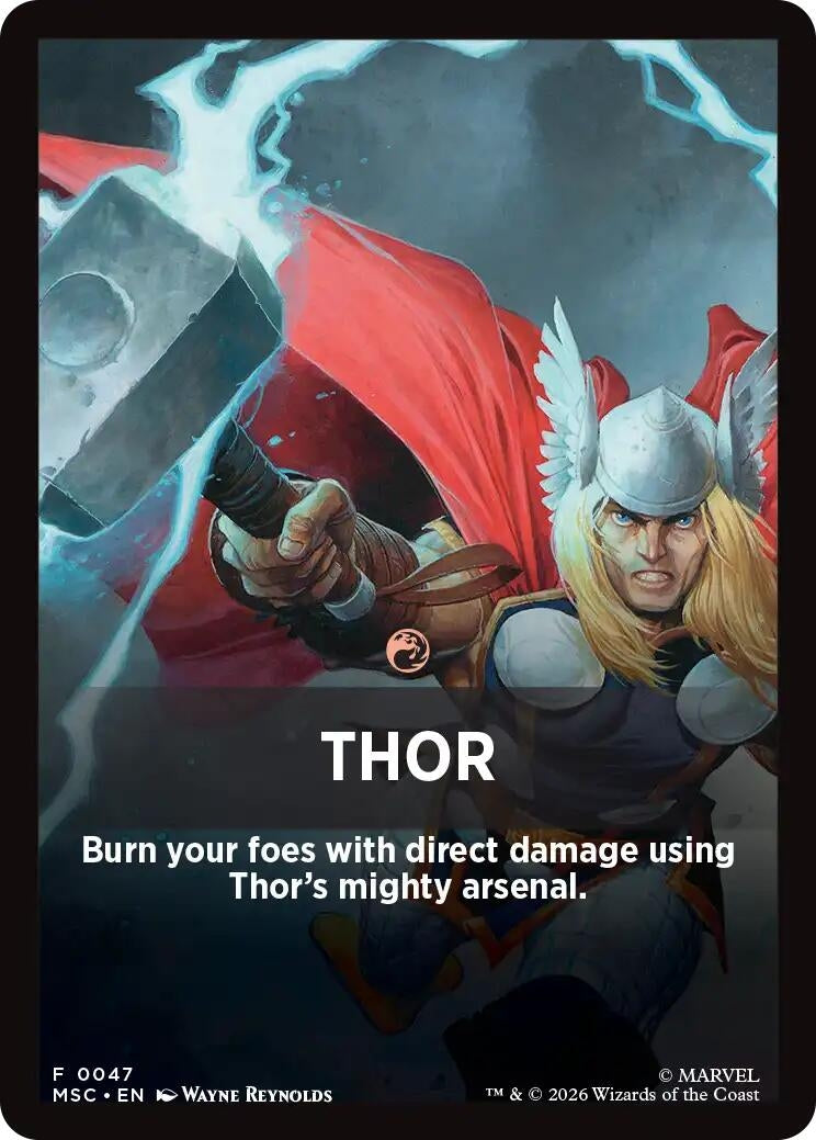 Thor Theme Card (47) (MSC)