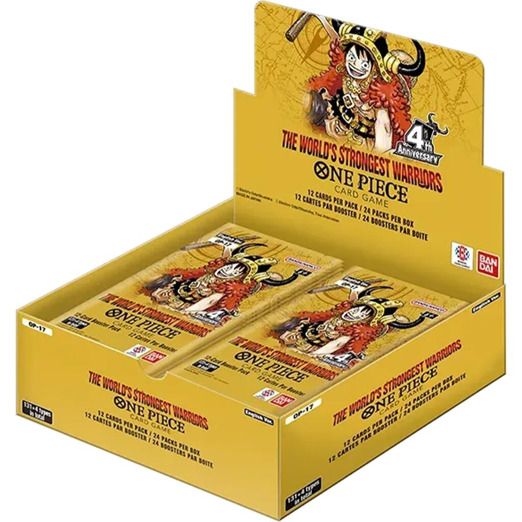 Image for The World's Strongest Warriors Booster Box - One Piece Card Game