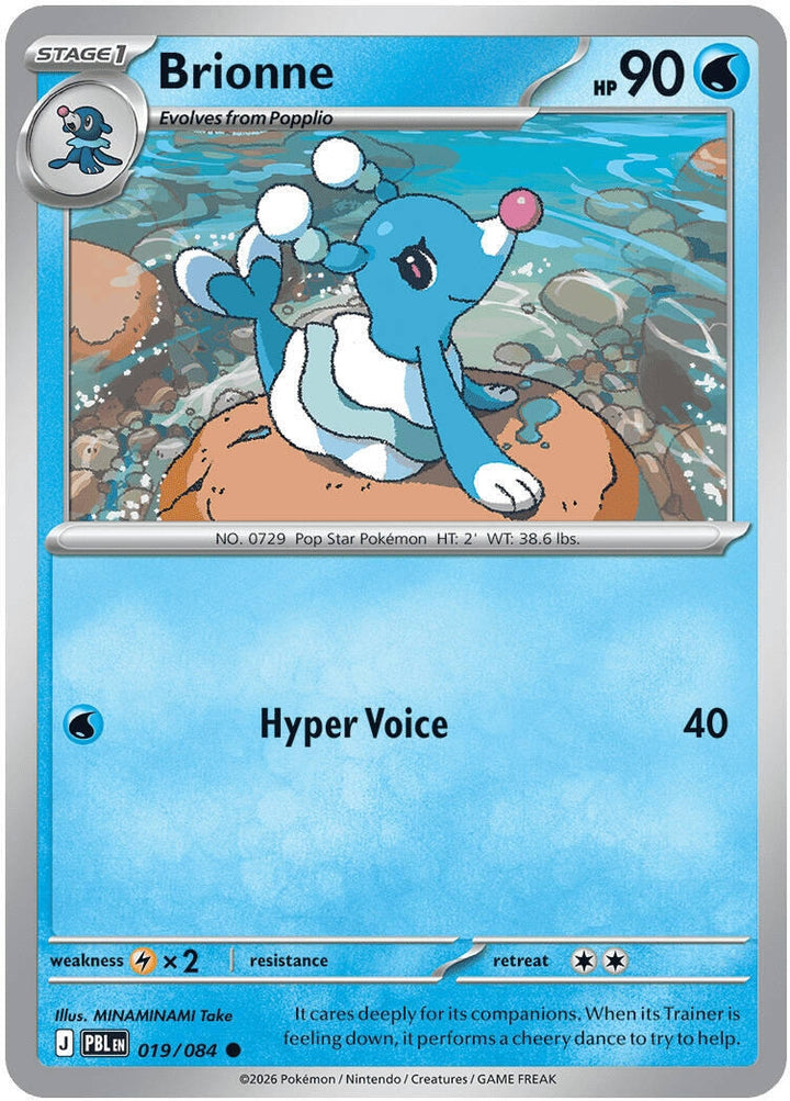 Image for Brionne (019/084) (ME05) - Pokemon