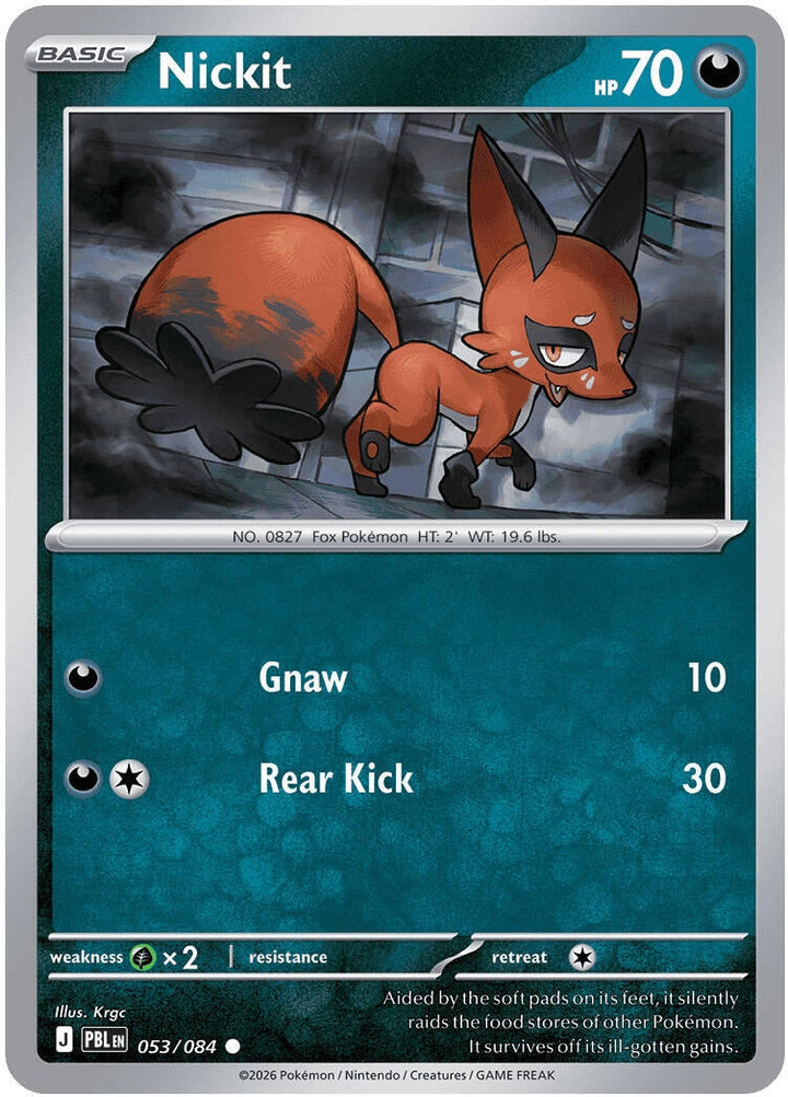 Image for Nickit (053/084) (ME05) - Pokemon