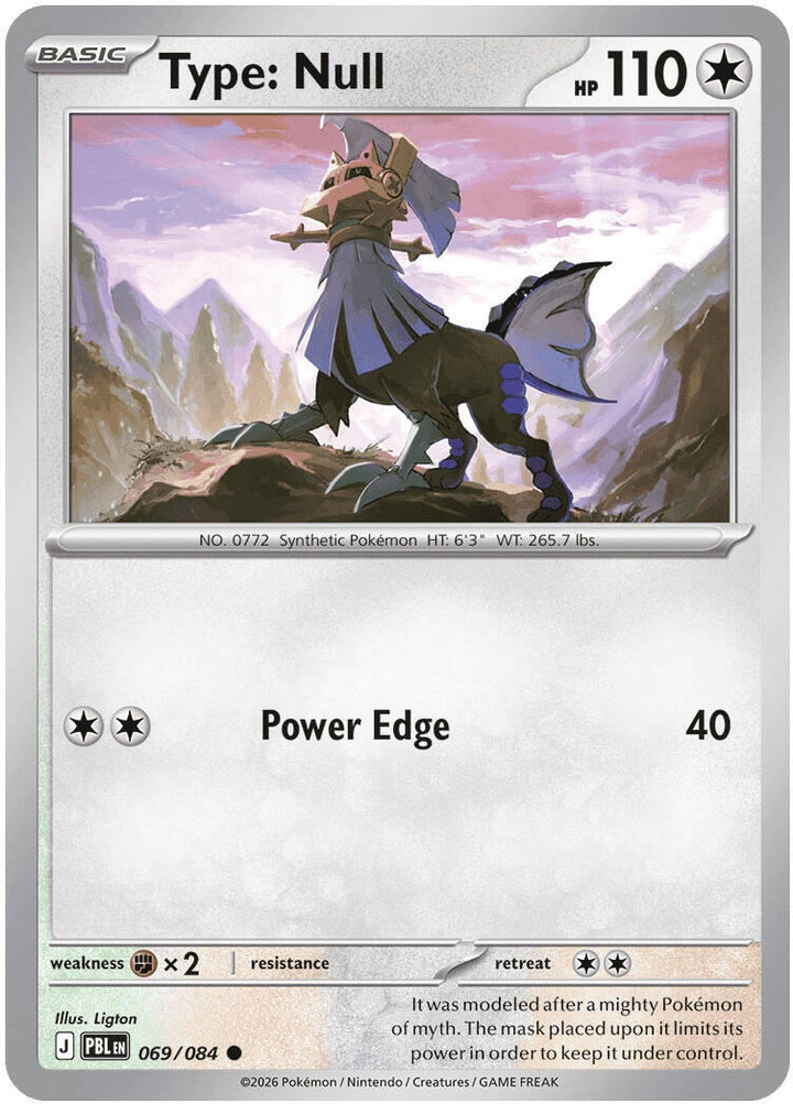Image for Type: Null (069/084) (ME05) - Pokemon