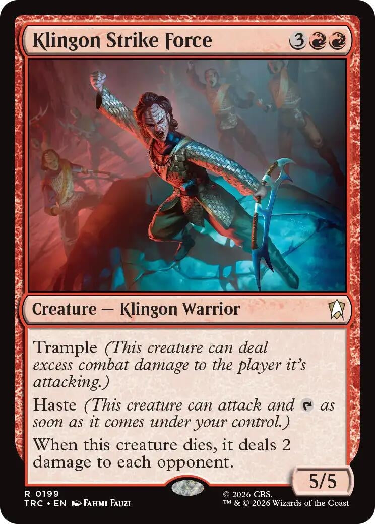 Image for Klingon Strike Force (199) (TRC) - Magic: The Gathering