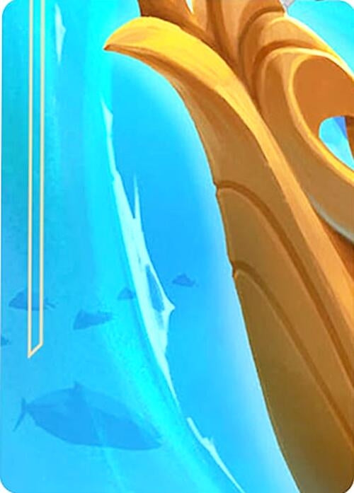 Image for Azurite Sea Puzzle Insert (Middle Left) - Disney Lorcana