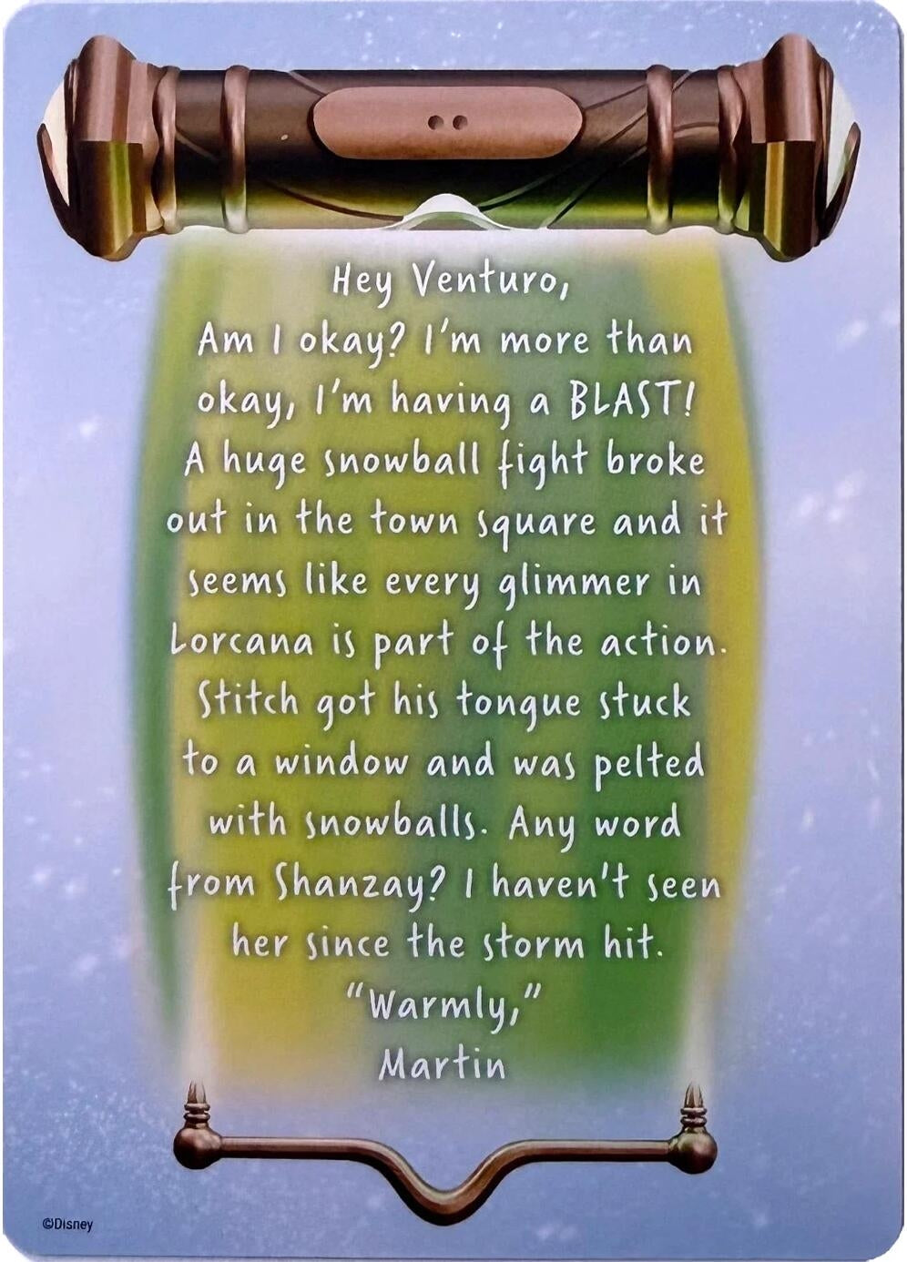 Image for Winterspell Lore Card (2 of 9) - Disney Lorcana