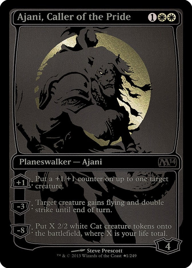 Image for Ajani, Caller of the Pride (SDCC 2013 Exclusive) (1) (MEDIA) - Magic: The Gathering
