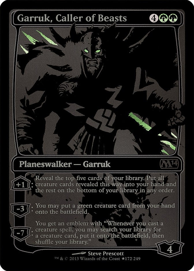 Image for Garruk, Caller of Beasts (SDCC 2013 Exclusive) (172) - Magic: The Gathering