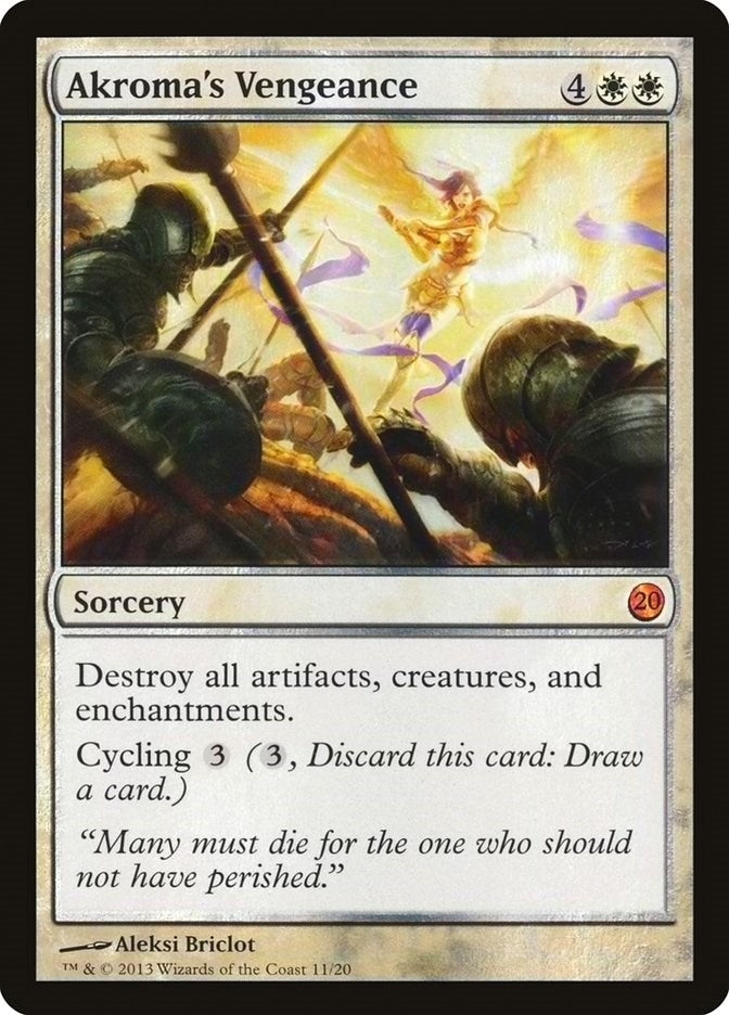 Image for Akroma's Vengeance (11) (V13) - Magic: The Gathering