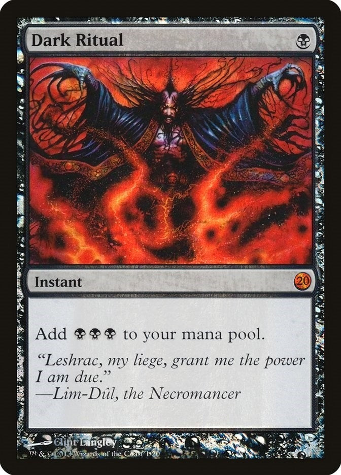 Image for Dark Ritual (1) - Magic: The Gathering