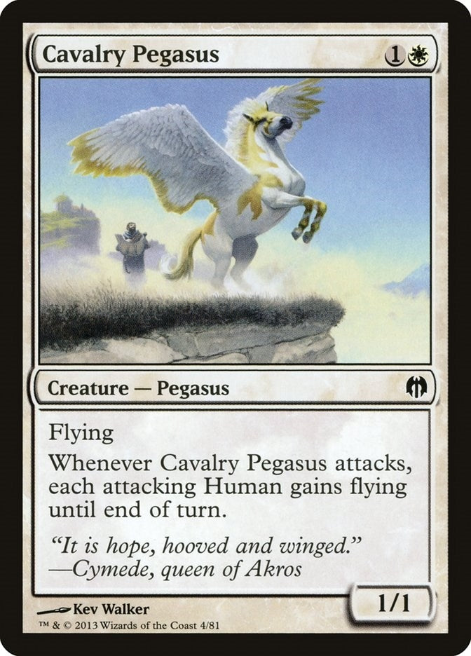 Image for Cavalry Pegasus (4) (DDL) - Magic: The Gathering