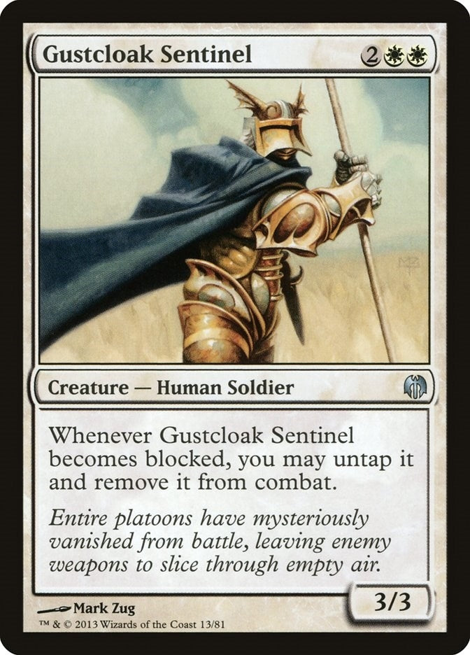 Image for Gustcloak Sentinel (13) - Magic: The Gathering