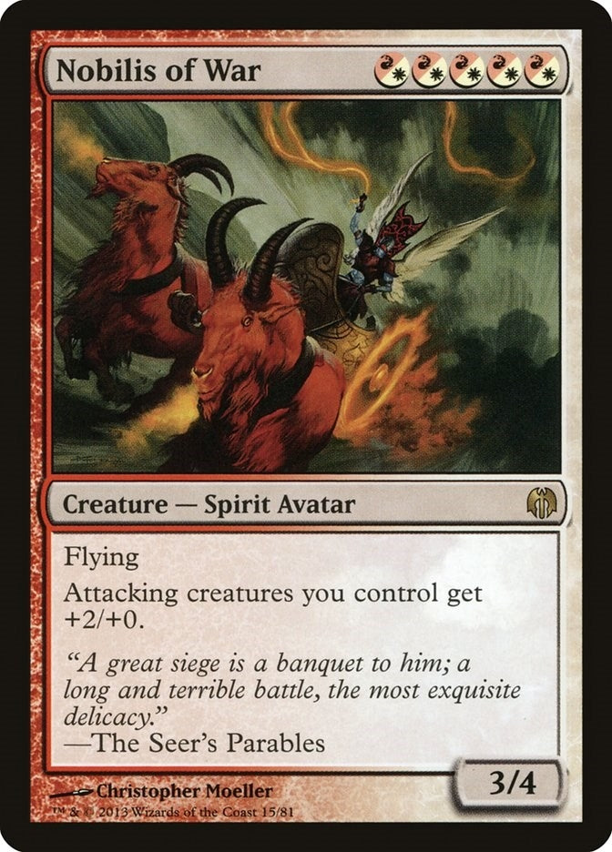 Image for Nobilis of War (15) (DDL) - Magic: The Gathering