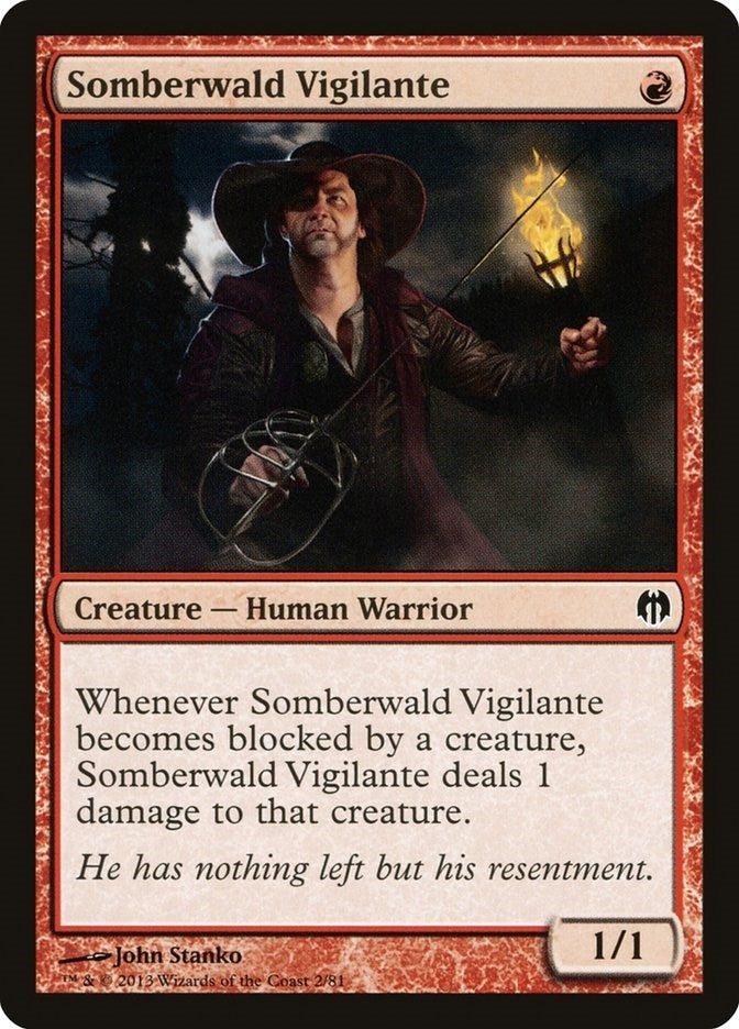 Image for Somberwald Vigilante (2) - Magic: The Gathering