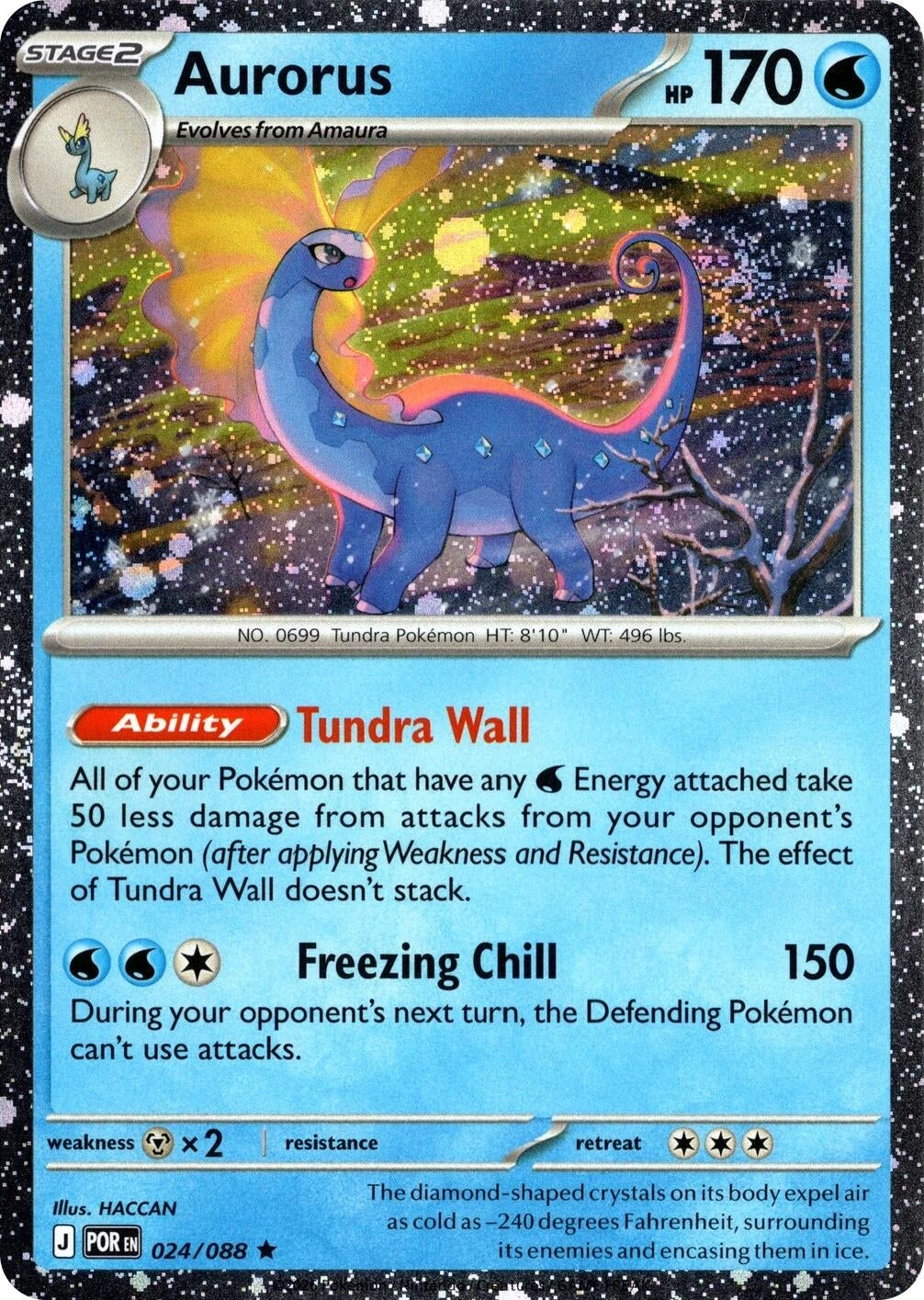 Image for Aurorus - 024/088 (Cosmos Holo) (024/088) (BLE) - Pokemon