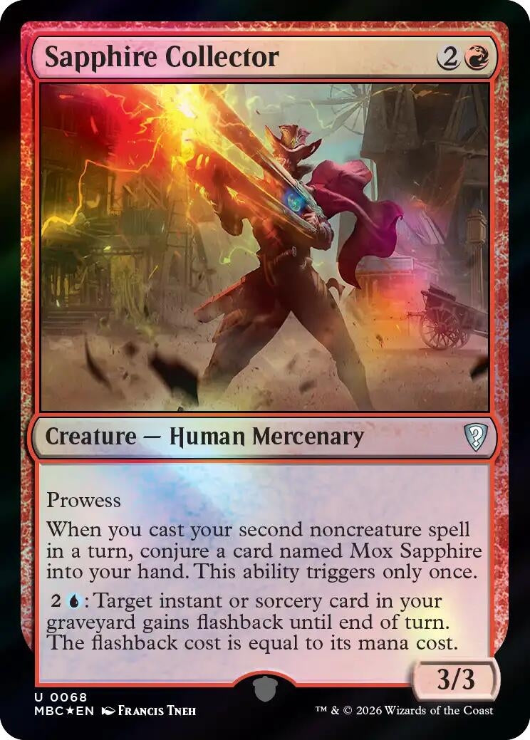 Image for Sapphire Collector (68) (MBC) - Magic: The Gathering