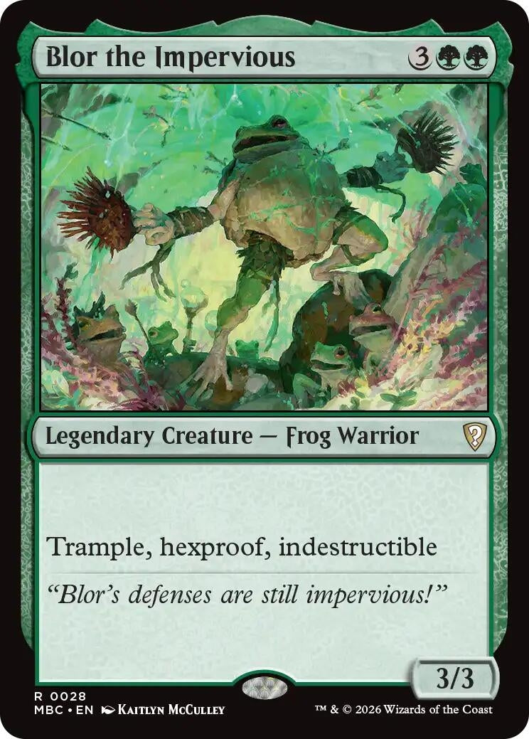 Image for Blor the Impervious (28) (MBC) - Magic: The Gathering