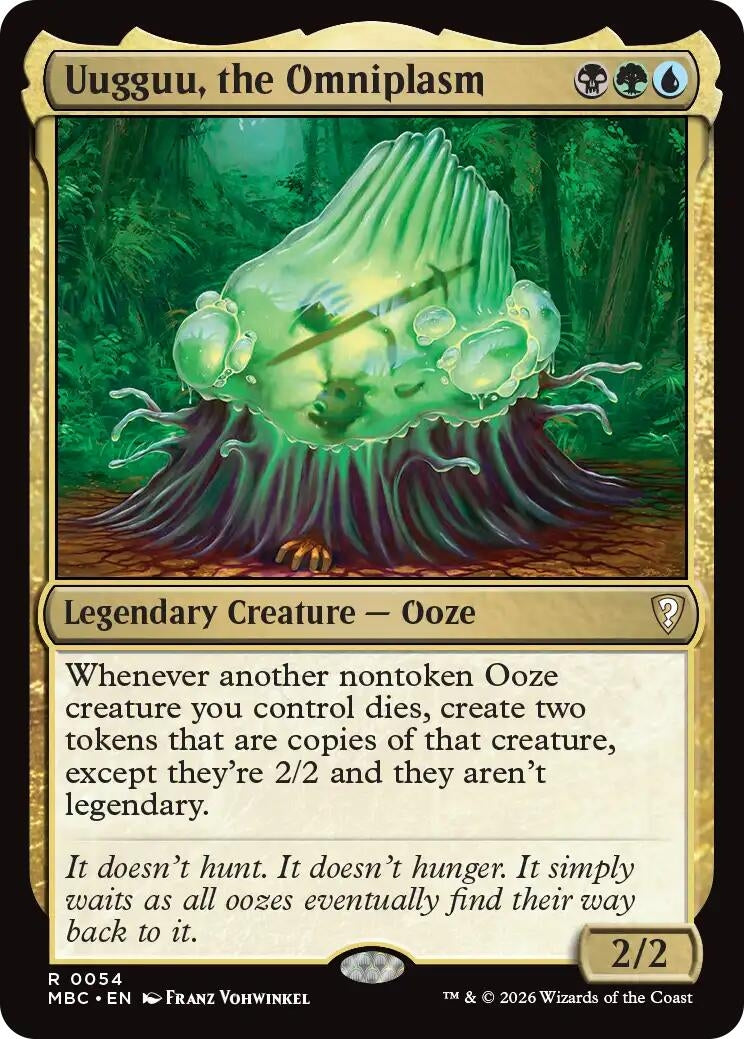 Image for Uugguu, the Omniplasm (54) (MBC) - Magic: The Gathering