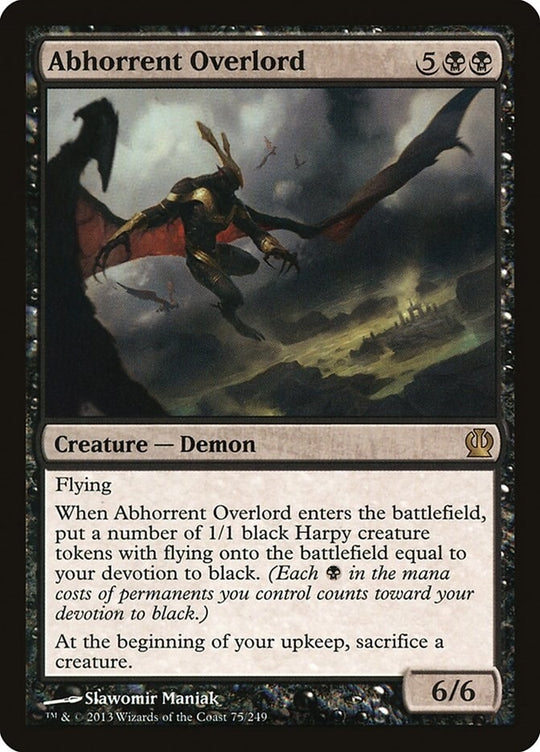 Image for Abhorrent Overlord (75) (THS) - Magic: The Gathering