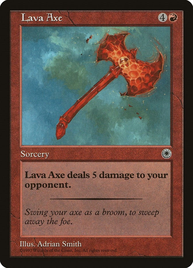 Image for Lava Axe - Magic: The Gathering