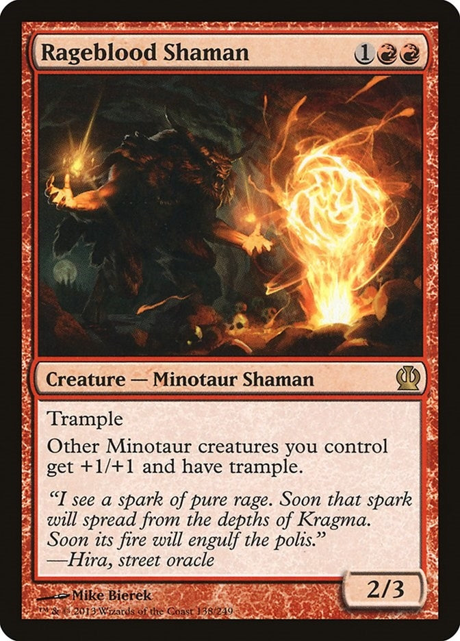 Image for Rageblood Shaman (138) - Magic: The Gathering