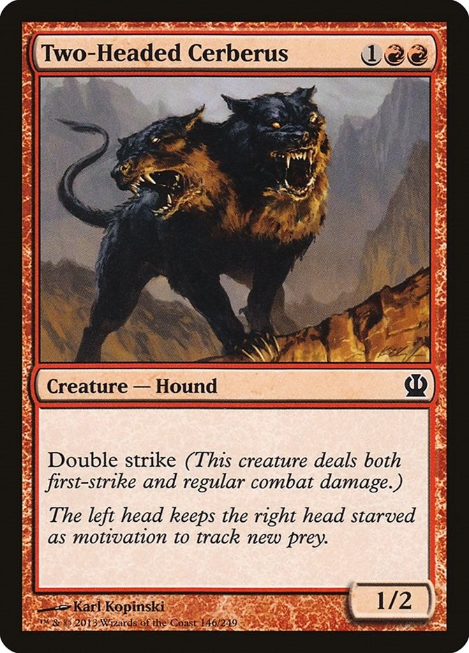 Image for Two-Headed Cerberus (146) (THS) - Magic: The Gathering