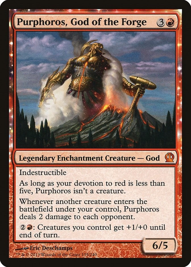 Image for Purphoros, God of the Forge (135) - Magic: The Gathering