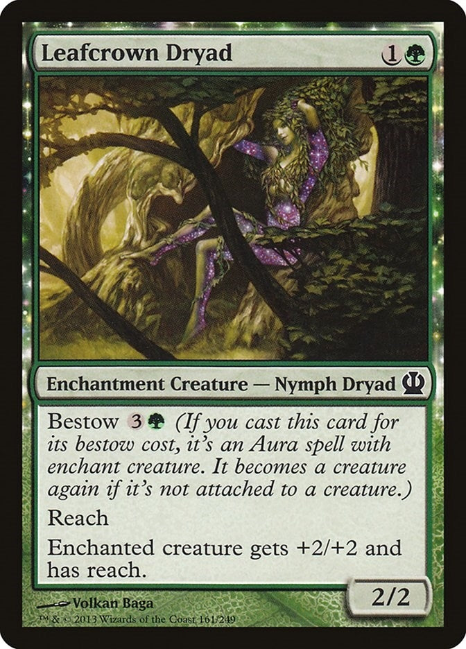Image for Leafcrown Dryad (161) (THS) - Magic: The Gathering