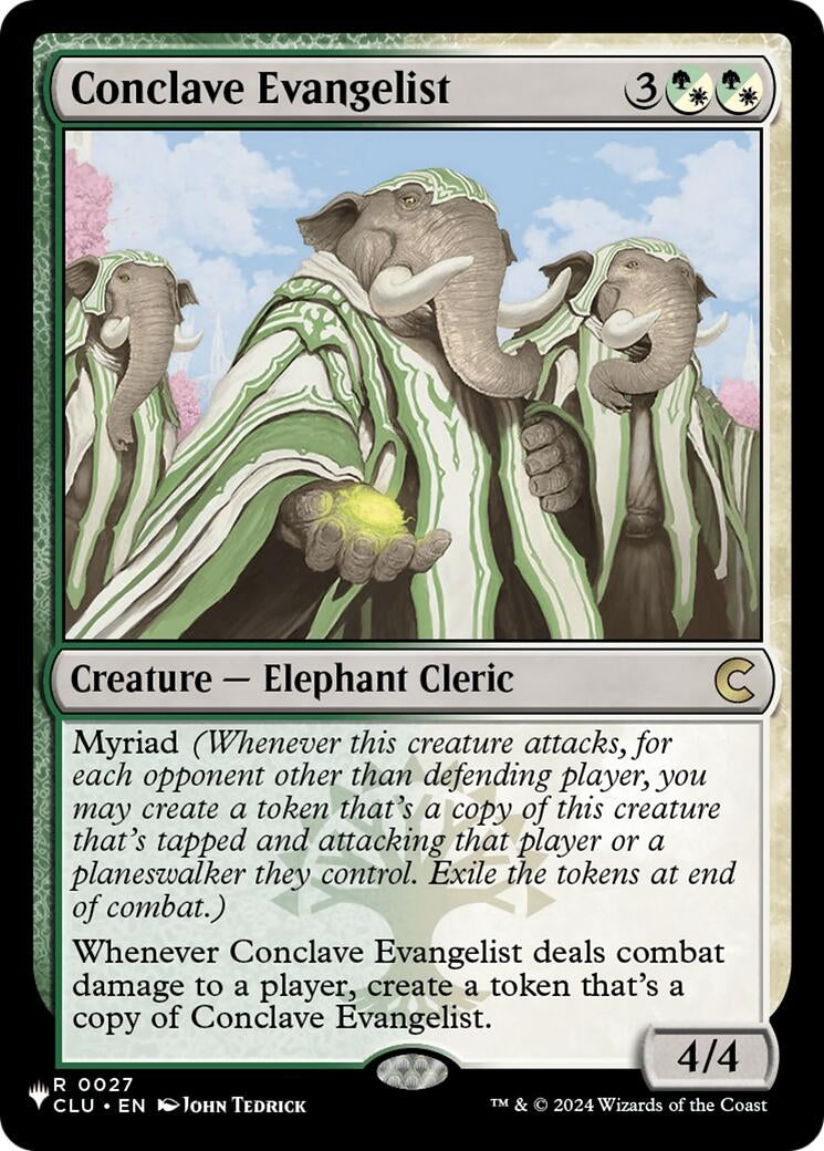 Image for Conclave Evangelist (27) (LIST) - Magic: The Gathering