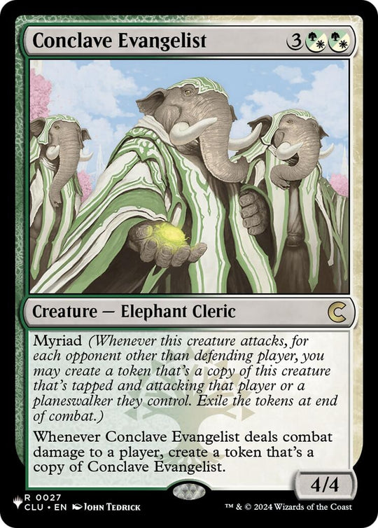 Image for Conclave Evangelist (27) (LIST) - Magic: The Gathering